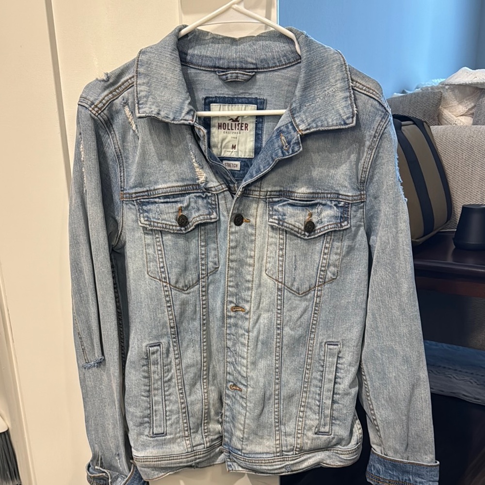 Hollister Light Blue Denim Jacket